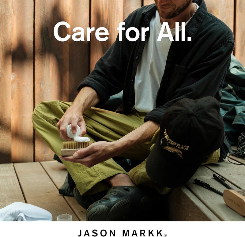 Jason Markk منظف قبعات رغوي جاهز للاستخدام، مثالي لتنظيف القبعات والقبعات والملابس الرأسية، آمن على القطن والصوف والفلين والكوردروي والبوليستر، 7 أونصات - Image 1